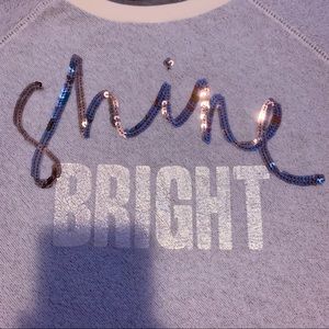 Sweatshirt with BLING! Size Large